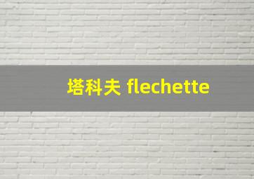 塔科夫 flechette